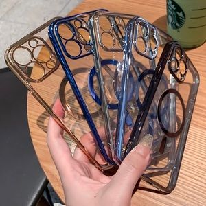 Clear wireless magnetic IPhone charger